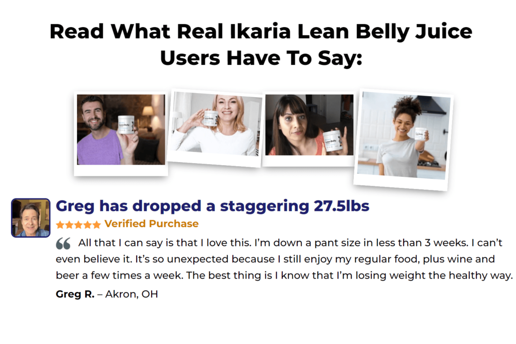 Ikaria Juice Review best weight loss drink